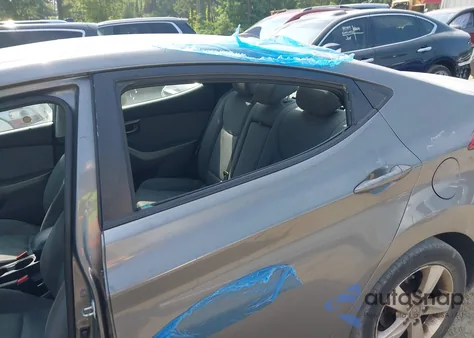 2013 Hyundai Elantra Gls из США, поврежденный, VIN 5NPDH4AE7DH349614